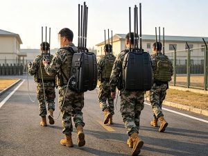 Backpack Starlink Jammer: Chifeng Military Deployment