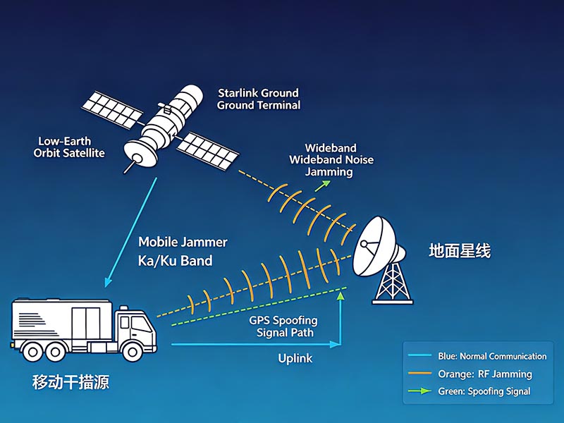 Starlink Frequency Jamming Equipment: 5 Key Industry Trends